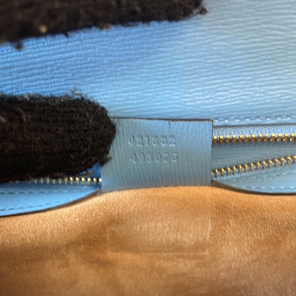 GUCCI SYLVIE RARE FLORA CALFSKIN LEATHER SHOULDER BAG EUC - Picture 12 of 15